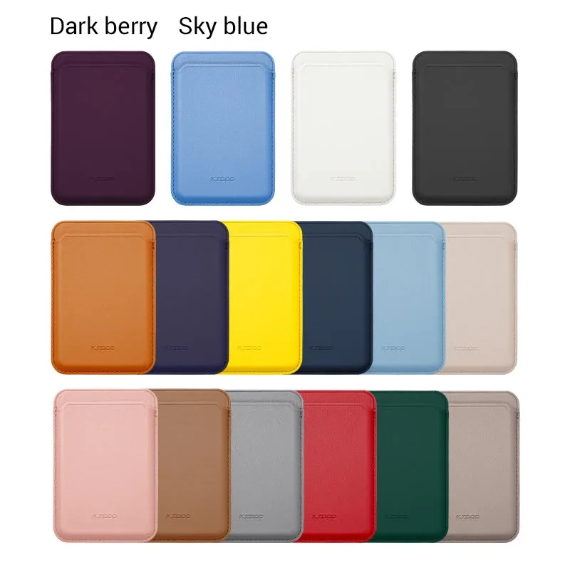 جاکارتی Kzdoo کی زد دو Mag Leather Wallet
