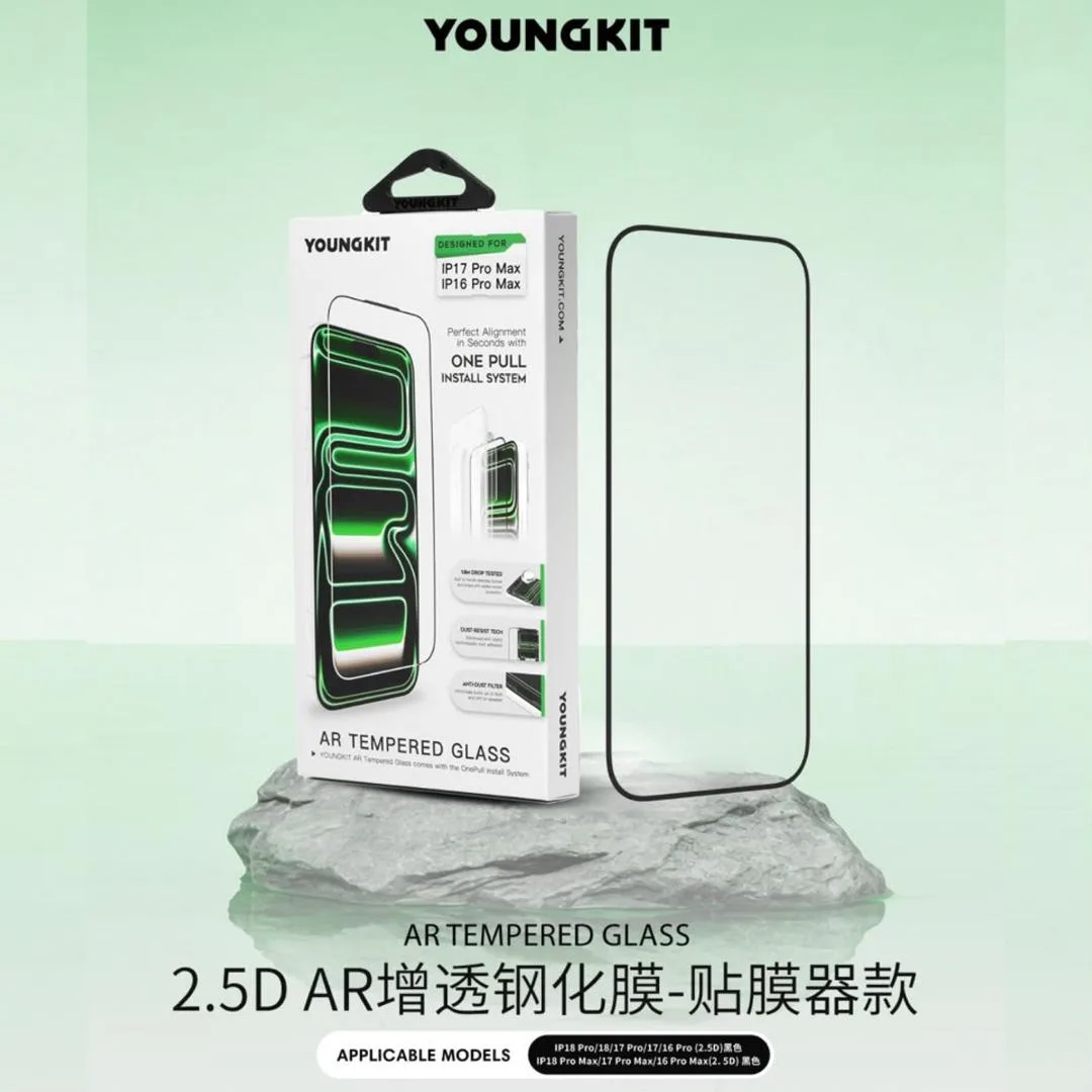 گلس ، محافظ صفحه Youngkit Ar Glass یانگ کیت آیفون
