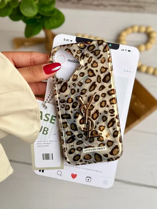 قاب براش yves saint laurent leopard آیفون