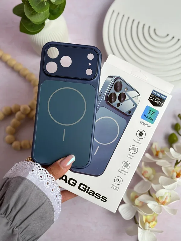 قاب AG GLASS ^ آبی تیره ^