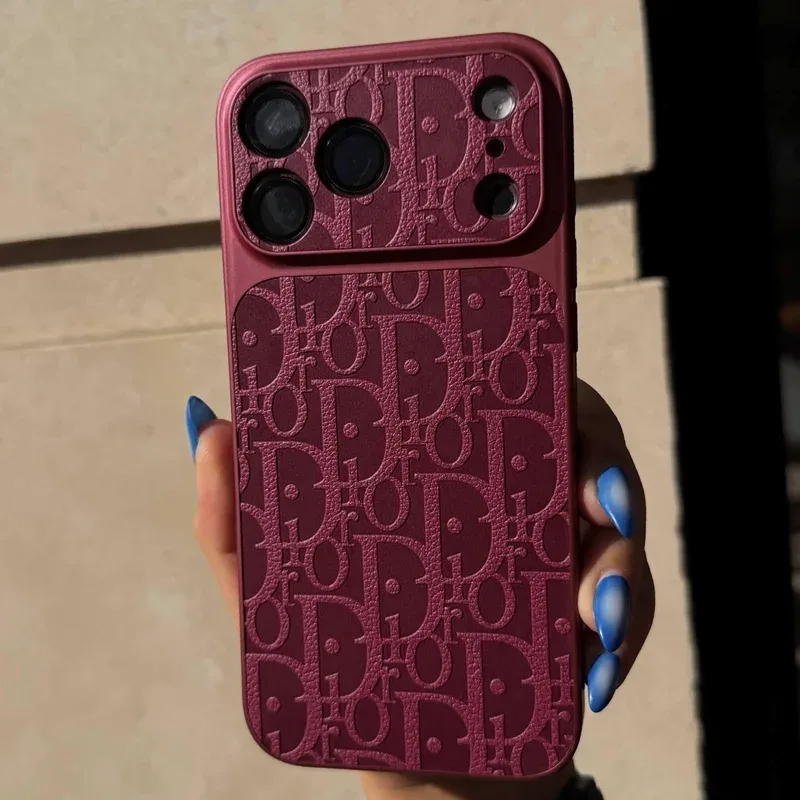 burgundy Dior
