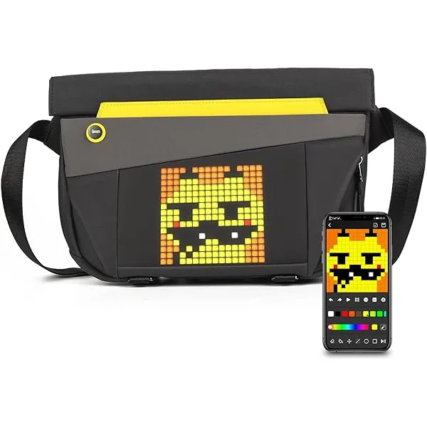 کیف کمری دیووم Divoom Pixoo-Slingbag-V Fashion & Innovative LED Slingbag
