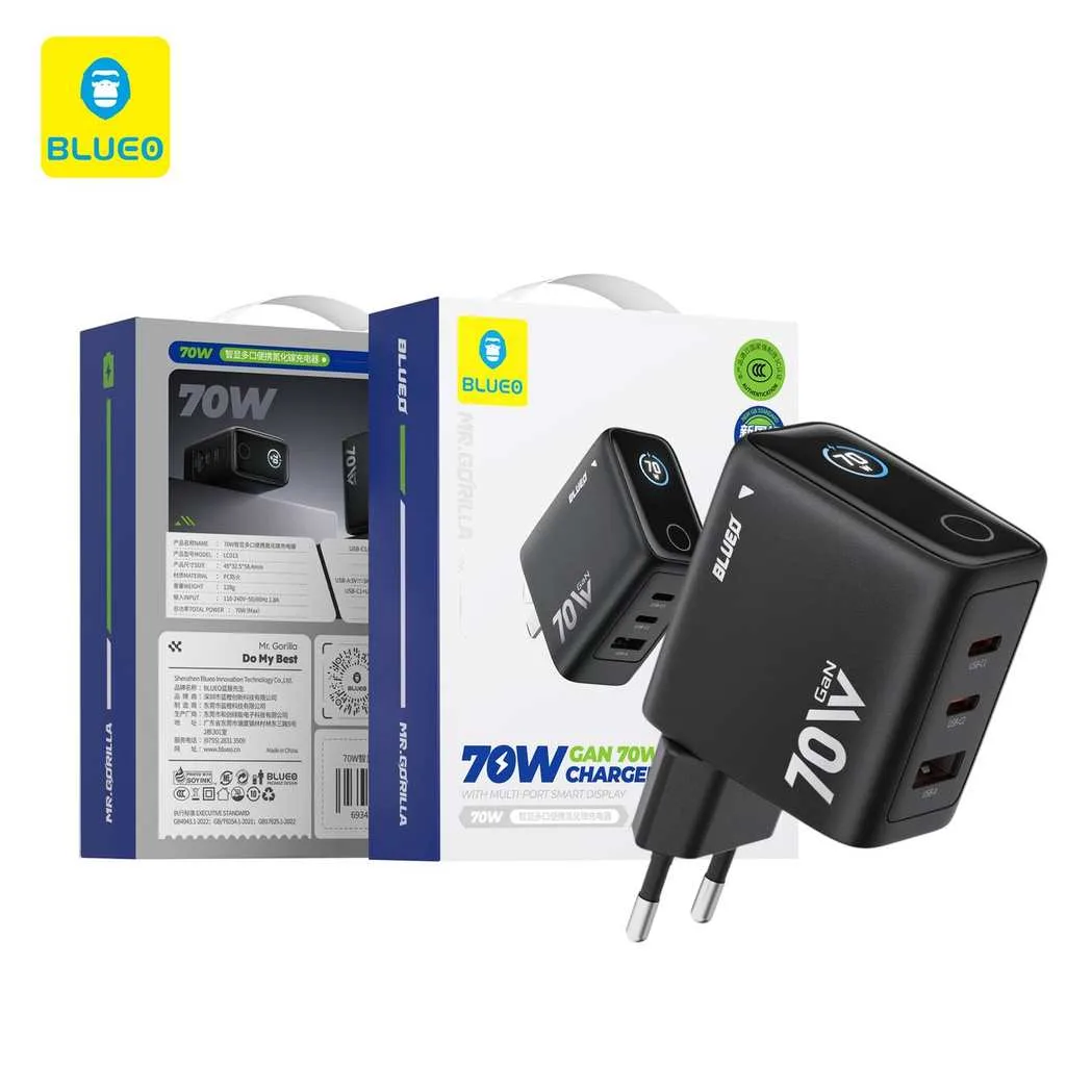 آداپتور بلو Blueo Adaptor 70W Travel Charger