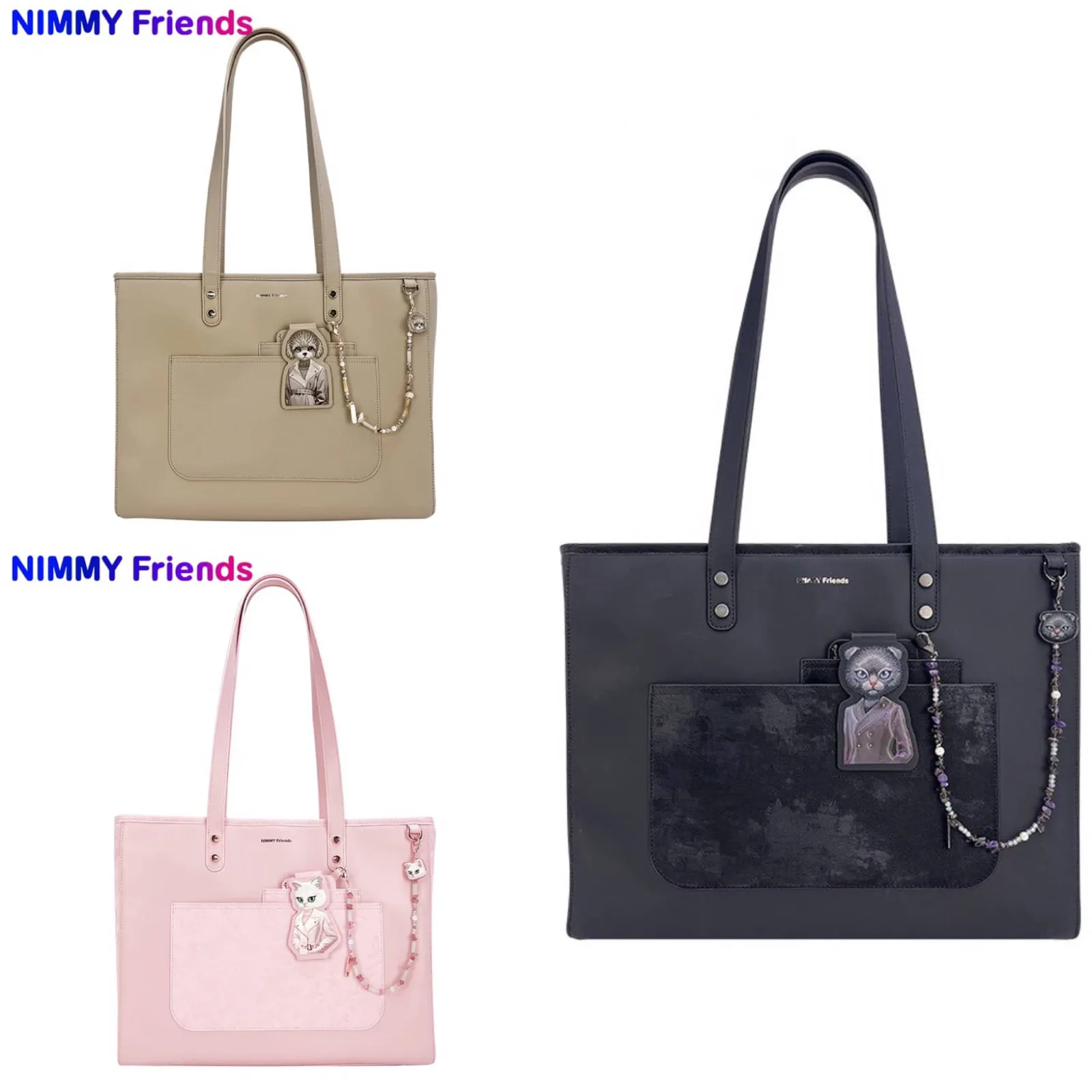 کیف دستی نیمی Nimmy Bracelet Stand Tote Bag Combo