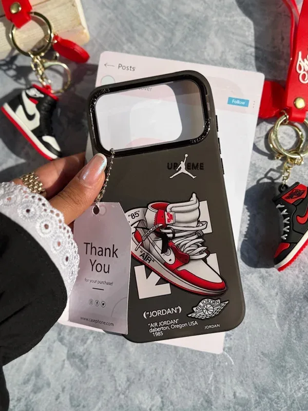 قاب Jordan ۱ RED آیفون / سامسونگ / شیائومی